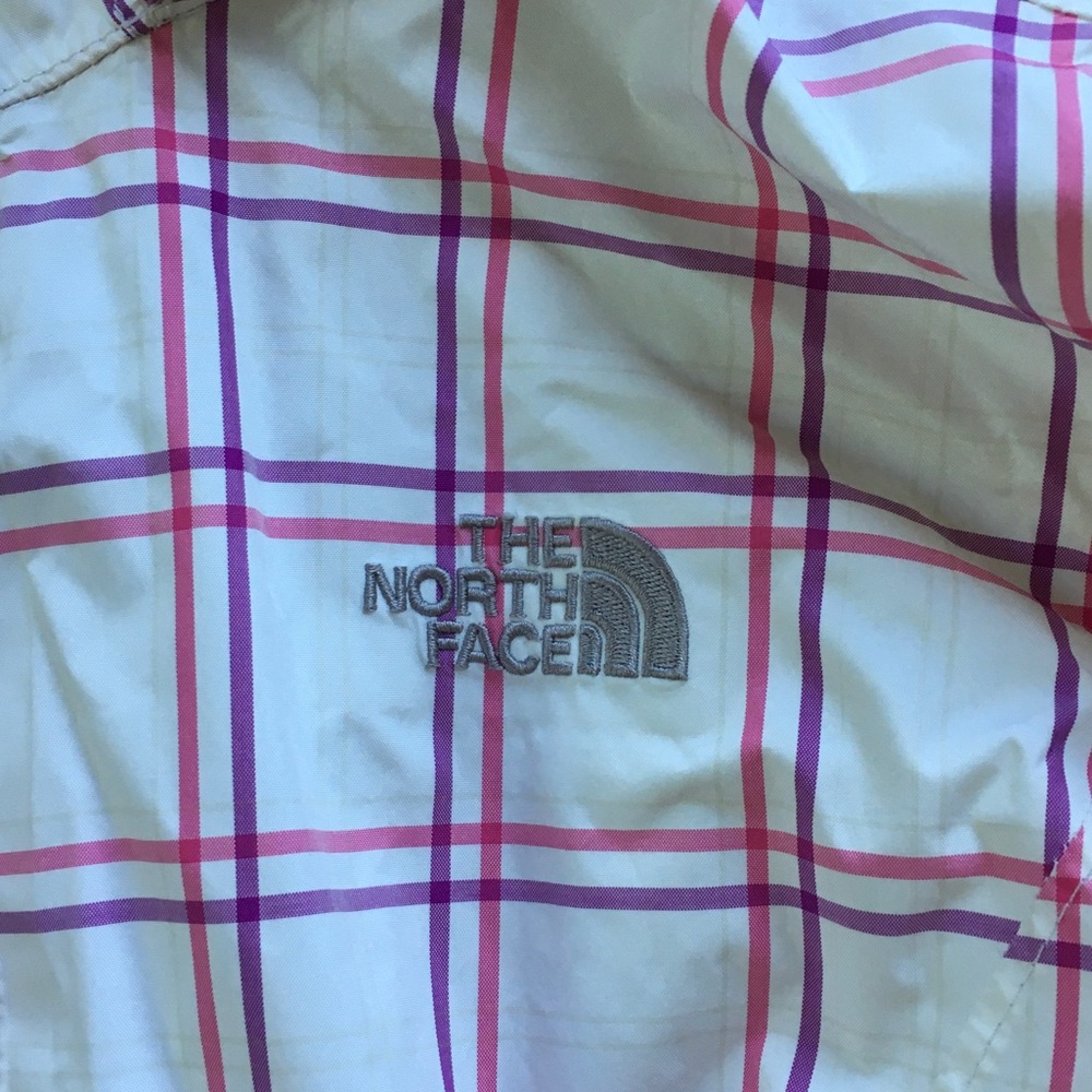 The North Face Pink & Purple Plaid Hooded Jacket - Picture 2 of 8